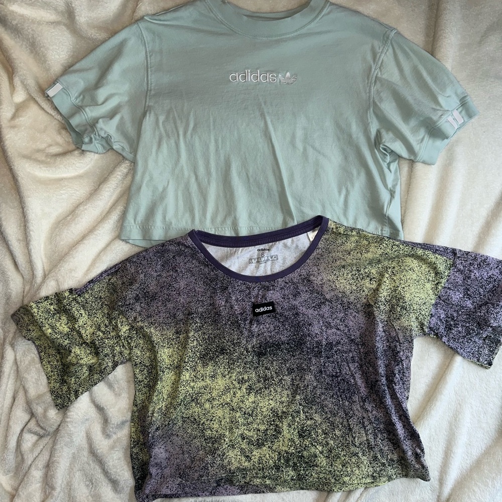Addidas cropped top bundle
